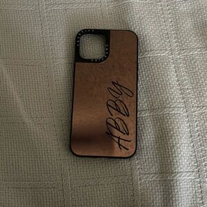 Custom iPhone 12 Pro Max mirror phone case